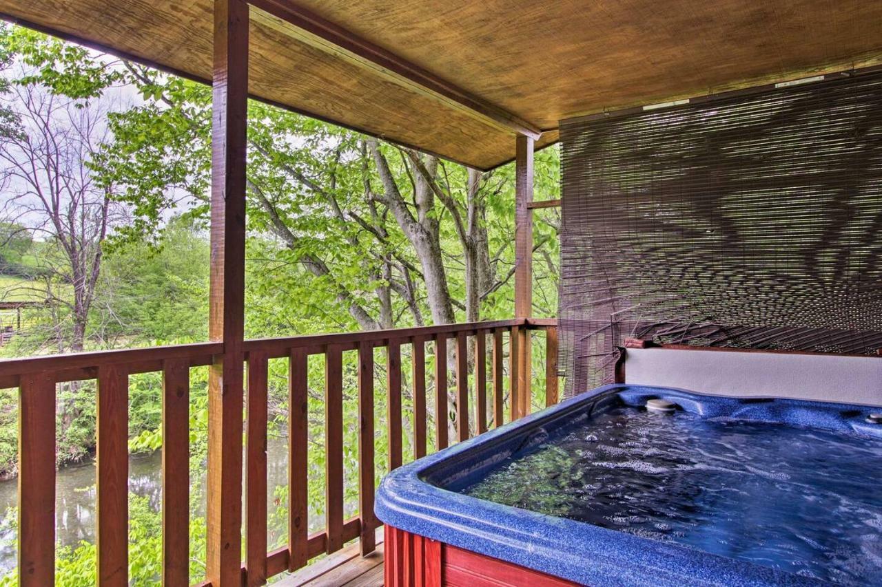 River Rush- Cozy Riverfront Cabin 5 Mi To Pigeon Forge Севьервилл Экстерьер фото