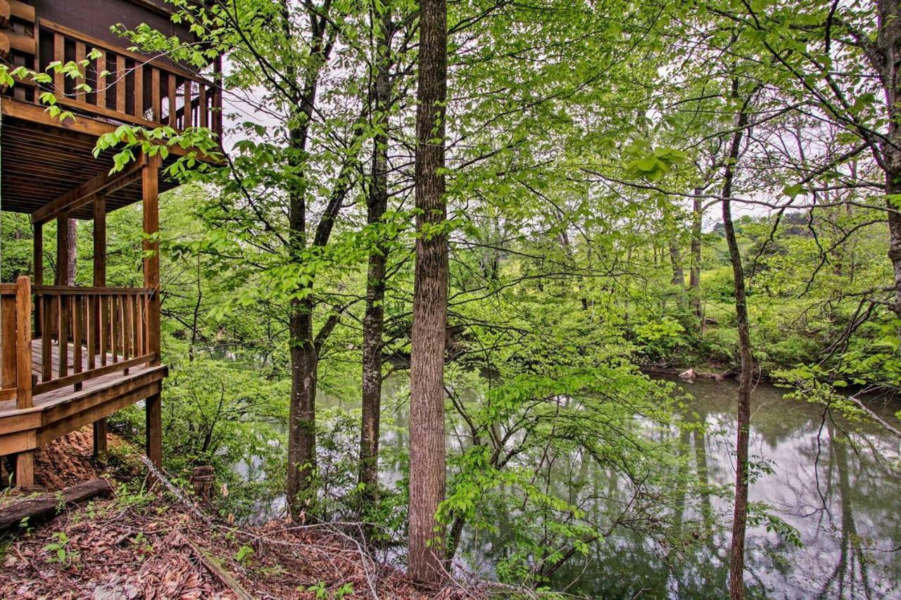 River Rush- Cozy Riverfront Cabin 5 Mi To Pigeon Forge Севьервилл Экстерьер фото